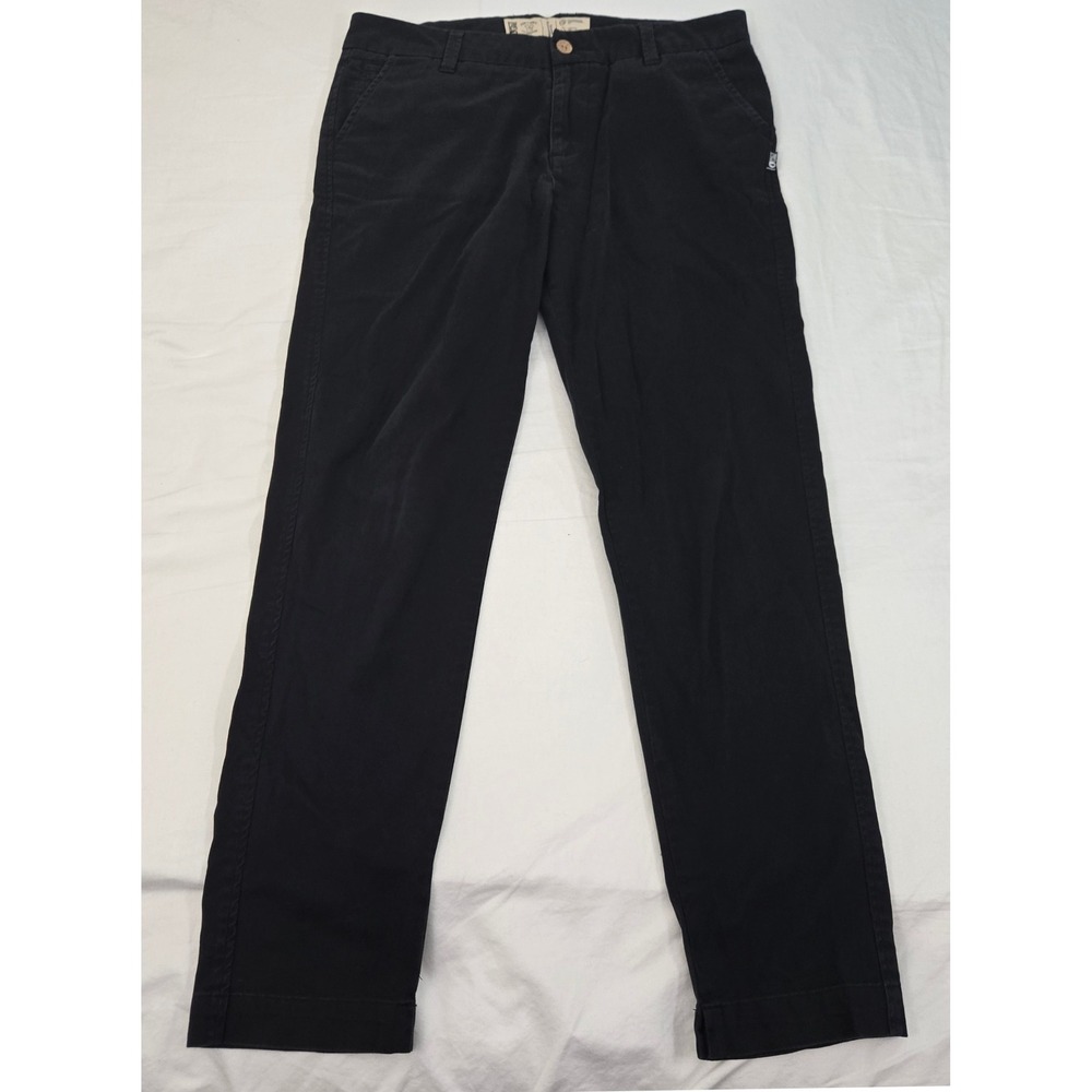 Picture Organic Clothing Black Organic Cotton Chinos‎ Pants Men's Size L 31x29